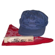 RTD-1012 : Childs Train Engineer Party Set w/ Hat, Whistle, Scarf at TrainEngineerHats.com